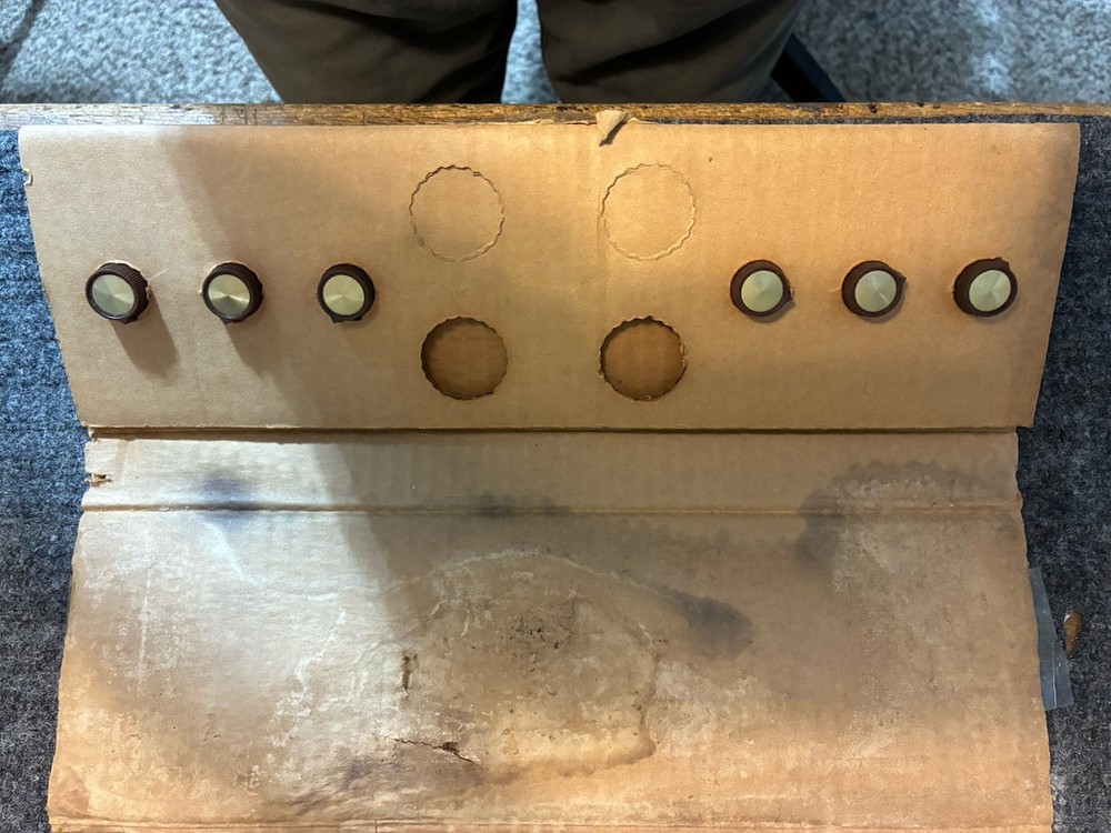 Dynakit PAS 2 Faceplate And 6 Small Knobs.