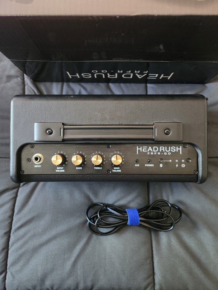 HeadRush FRFR Go 30W Full-Range Flat-Response Rechargeable Amp with Bluetooth