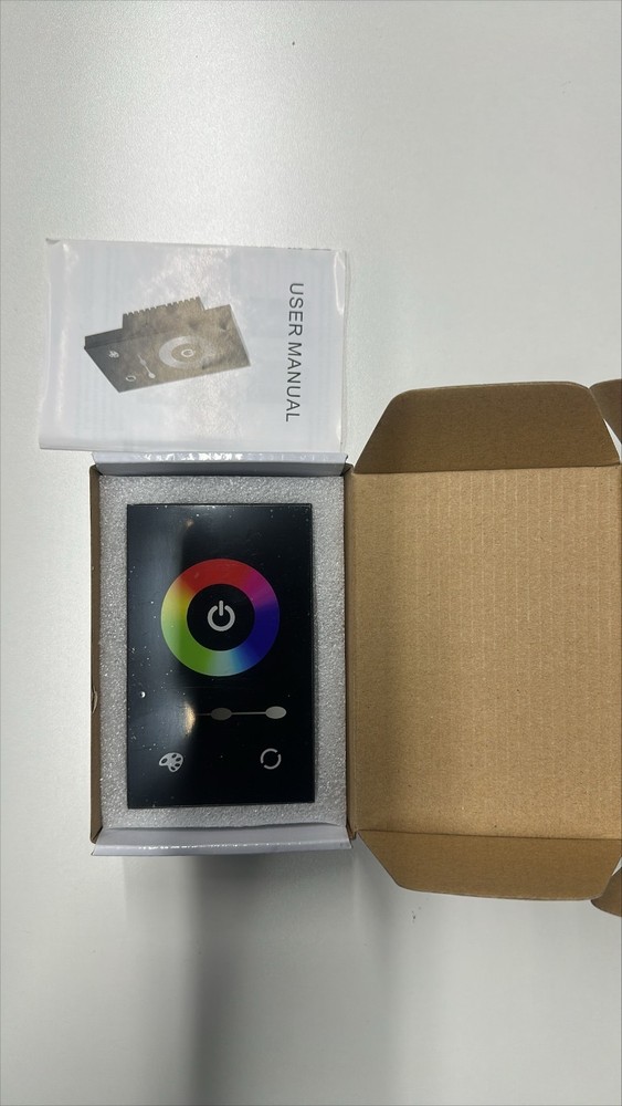 LED Light Strip RGB Colorful Glass Touch Panel 12-24V/8A Light Strip