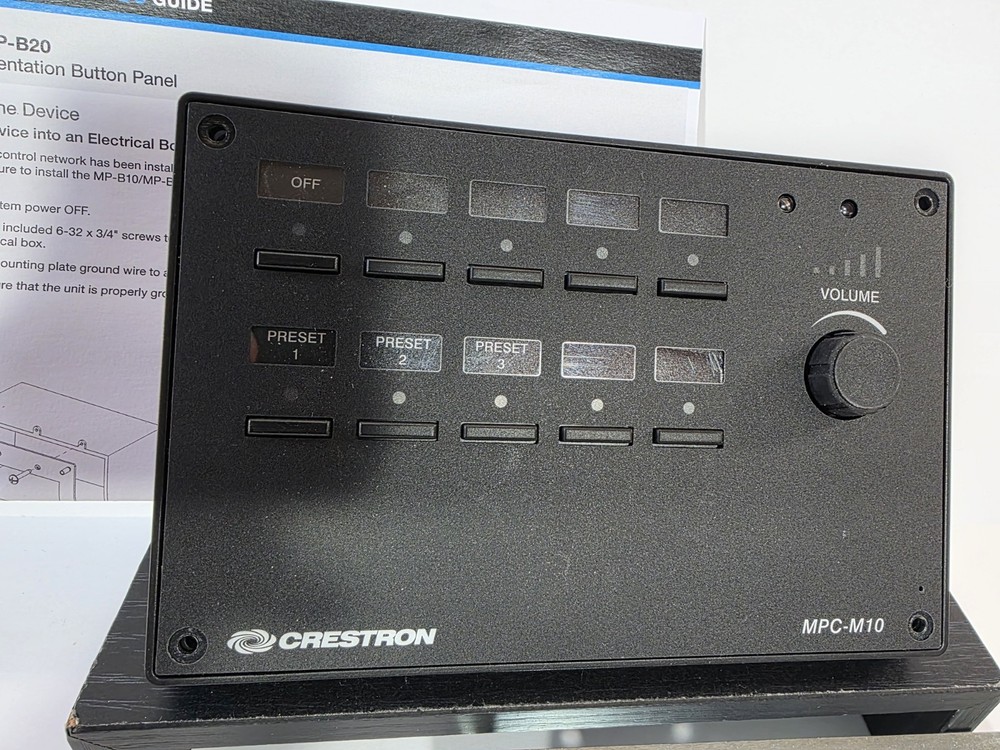 Crestron MPC-M10-B-T Media Presentation Controller, Black