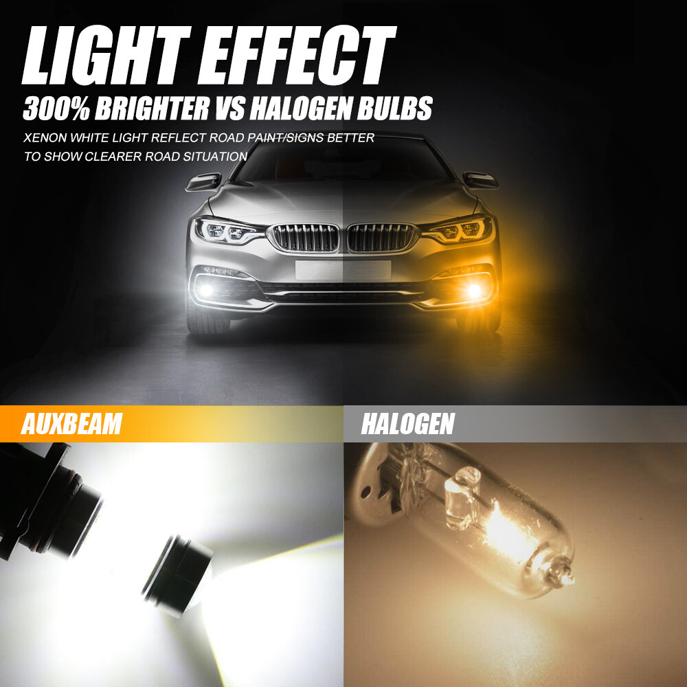 FOR CAN AM COMMANDER MAVERICK OUTLANDER RENEGADE HEADLIGHT LED LIGHT BULB 6000K