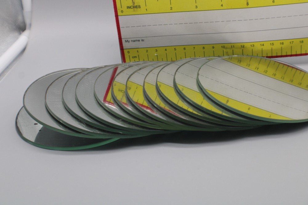 mirror base for decor, set of 12