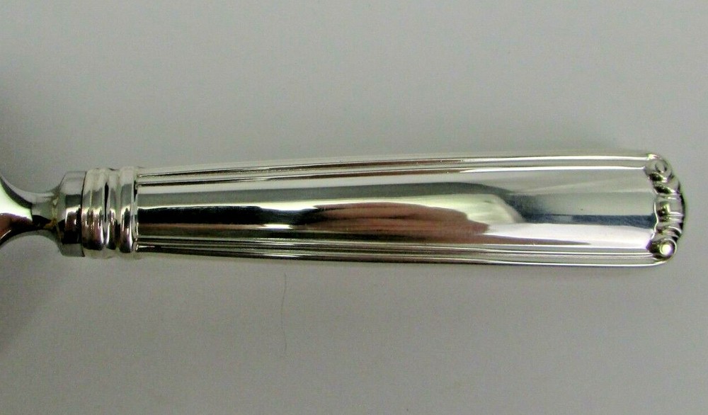 REED & BARTON STERLING EMBASSY SCROLL PIE SERVER, NO BOX