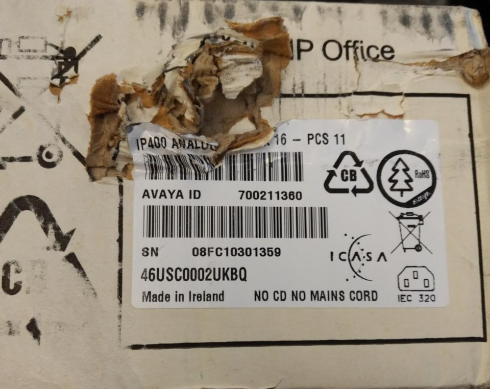 Avaya IP400 Analog Trunk Module 16 700211360