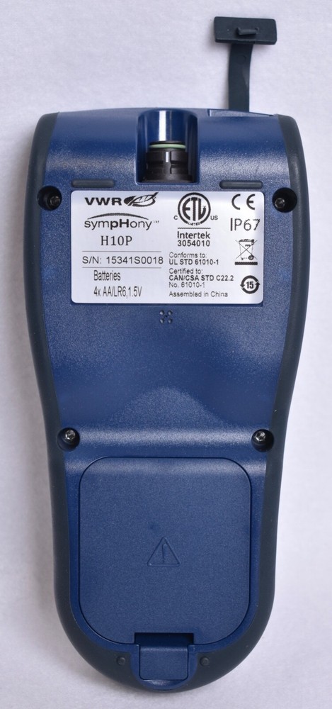 VWR SympHony Digital pH Meter H10P 89231-666