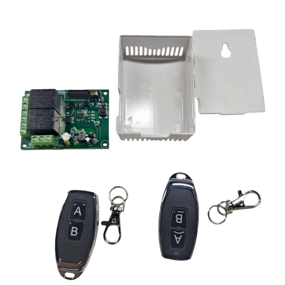 12V 24V 2CH 433Mhz Wireless RF Relay Remote Control Switch Receiver Module USA
