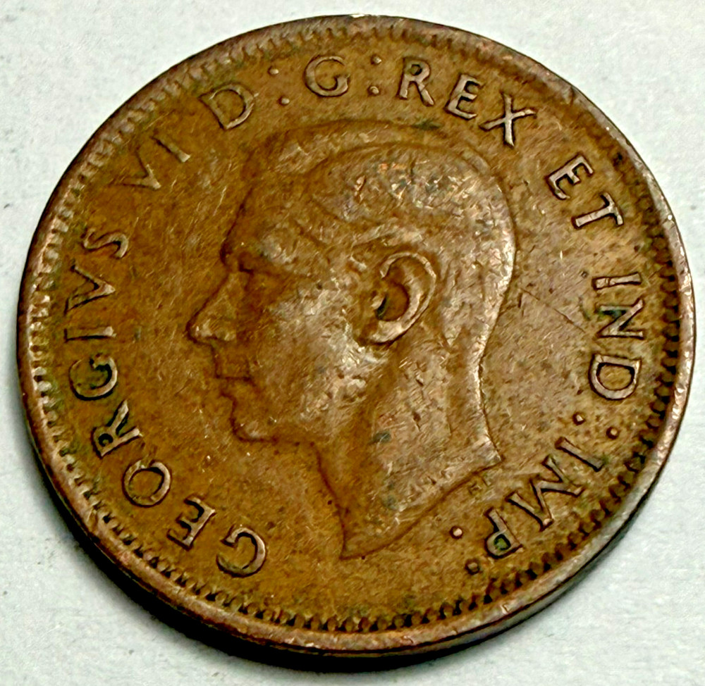 1950 Canada One Cent 1 penny