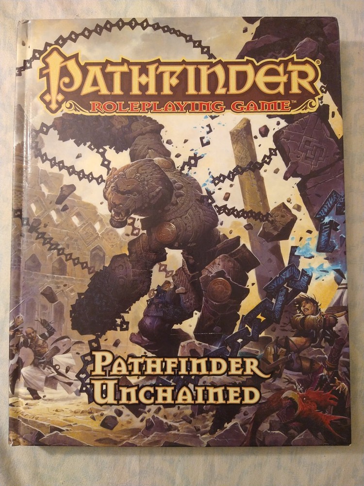 Pathfinder Unchained Dungeons and Dragons Very Good Condition