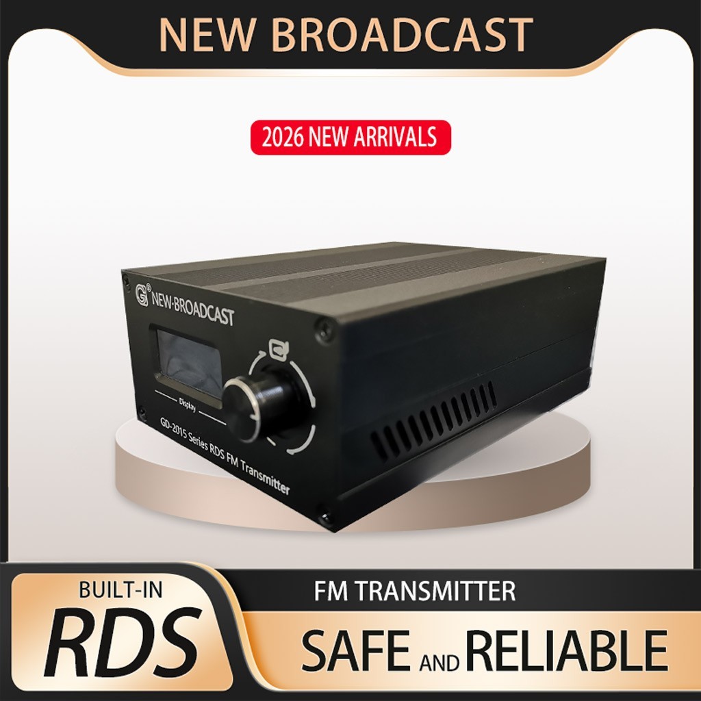 25W FM Transmitter Stereo USB Play Radio Station Transmitter Chips QN8007 BNC