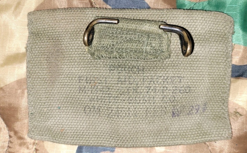 Us Military Small Web Belt Canvas Pouch