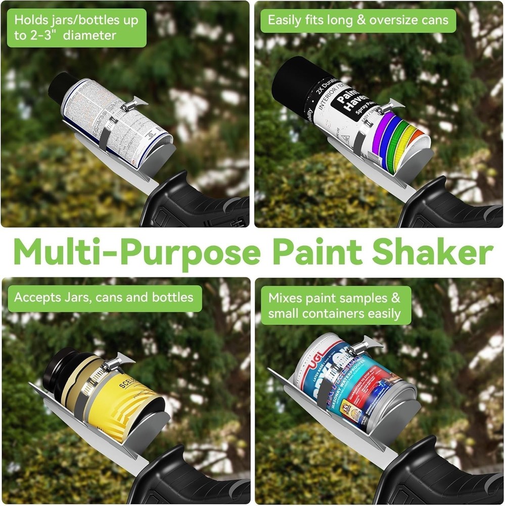 Multi-Purpose Paint Can Shaker for Reciprocating Saws - Efficient Mixing Tool