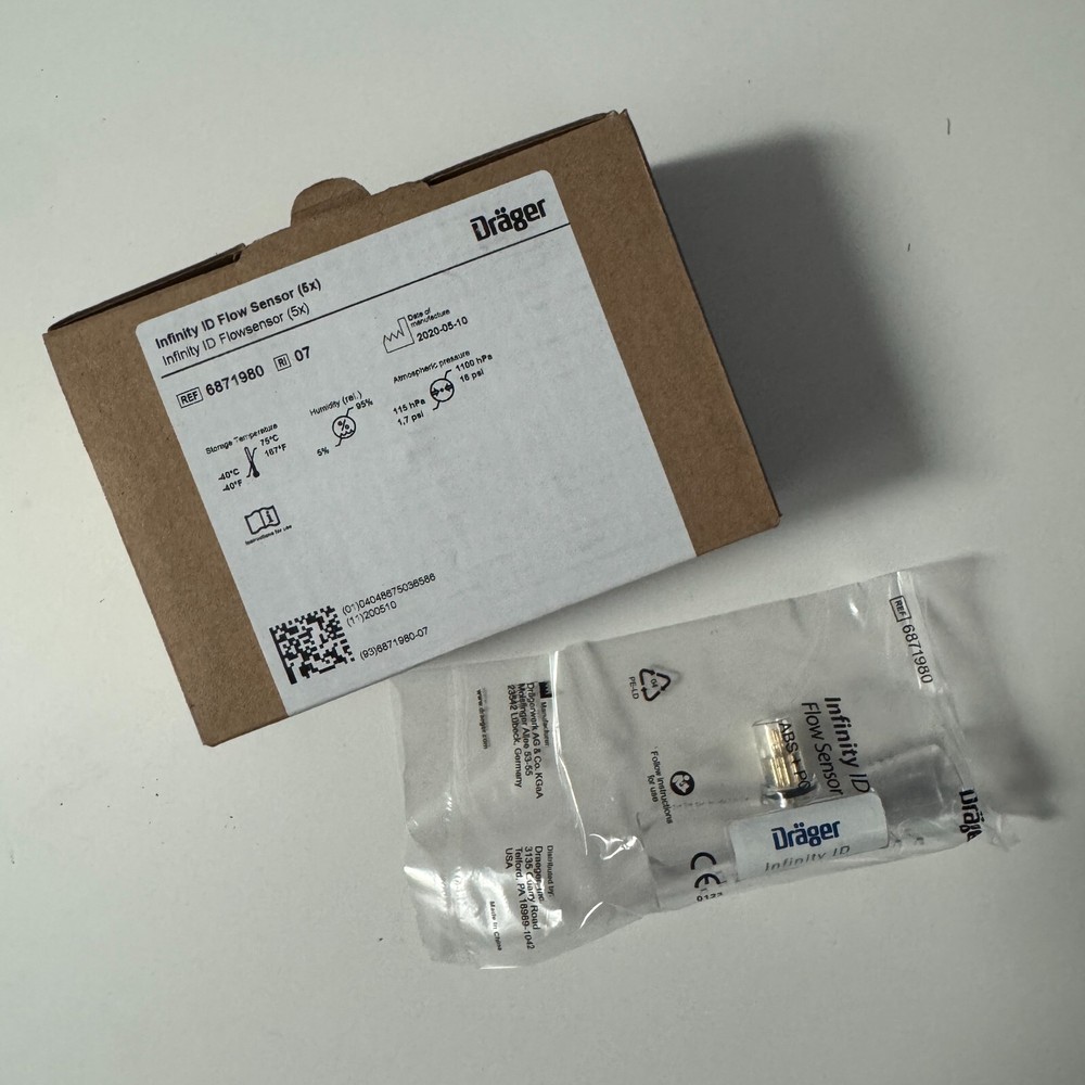 8411130 For Draeger Neonatal Reuse Flow Sensor