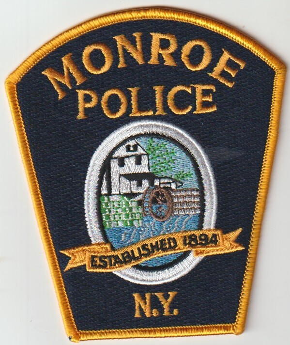 Monroe NY obsolete patch shipped from Australia