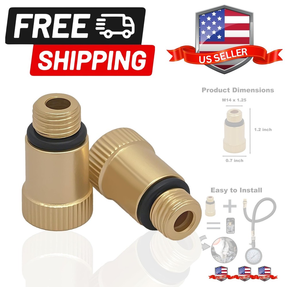 14mm Engine Tester Adapter Spark Plug Adapter Corrosion Proof Compression Too...