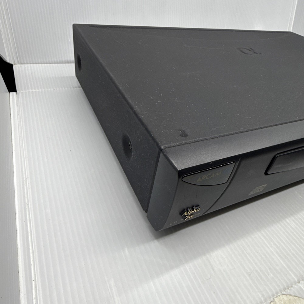 Arcam Alpha 7SE Compact Disc CD Player Separate Grey/ Black Working No Remote