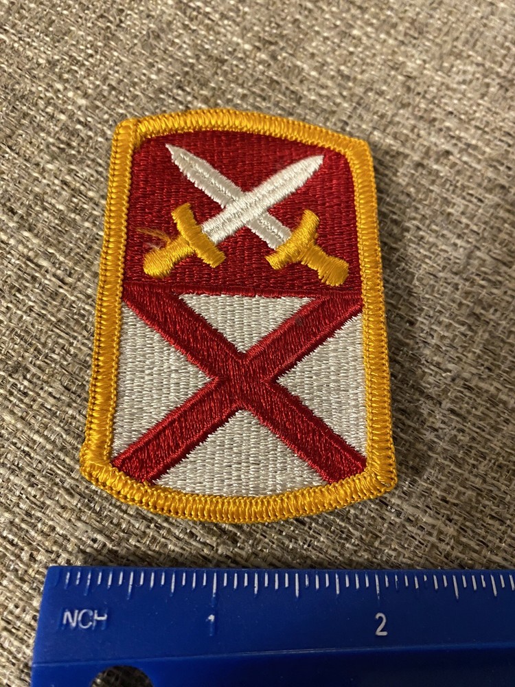 US Army 167th Support Command Patch Full Color Patch Sustainment INV5573