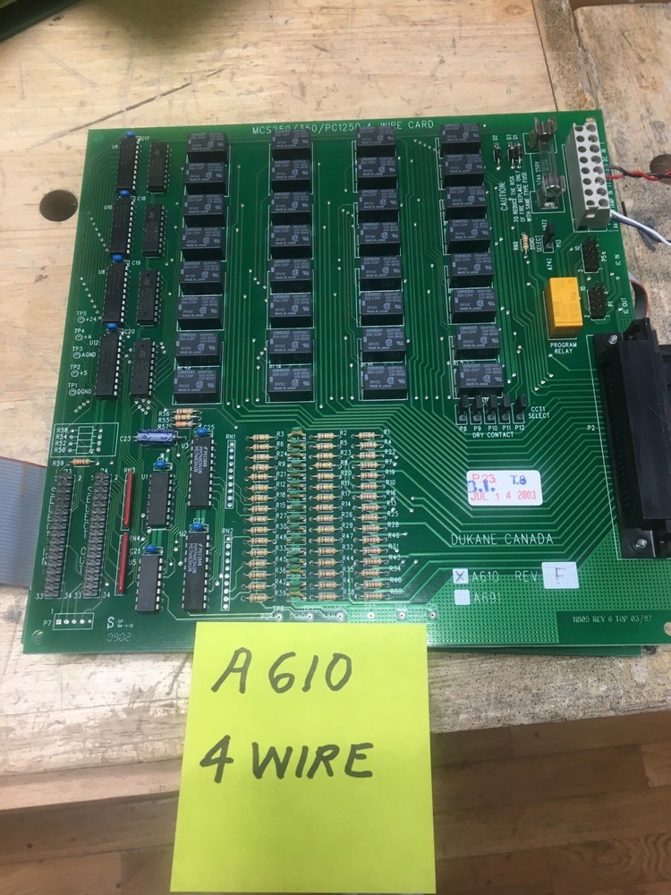 Dukane A610 4 Wire Card