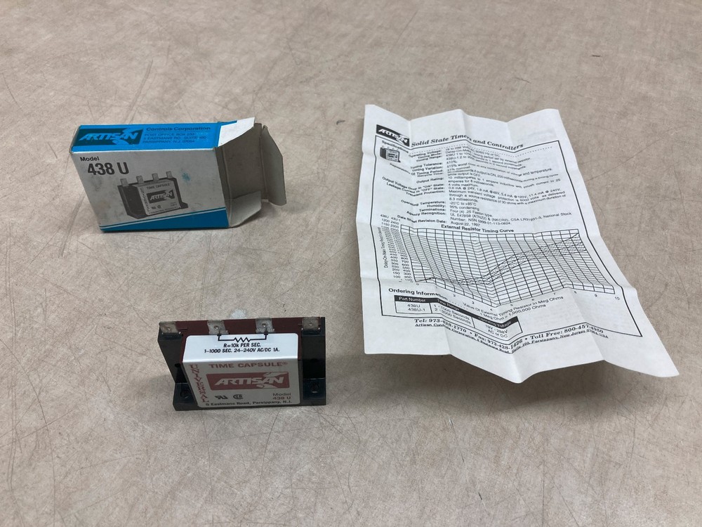 Artisan Solid State Time Capsule Model 438 U Timer & Controller