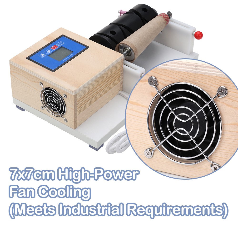 Yarn Winder Machine Wooden Cone Thread Winder With Timing & Stranding Function