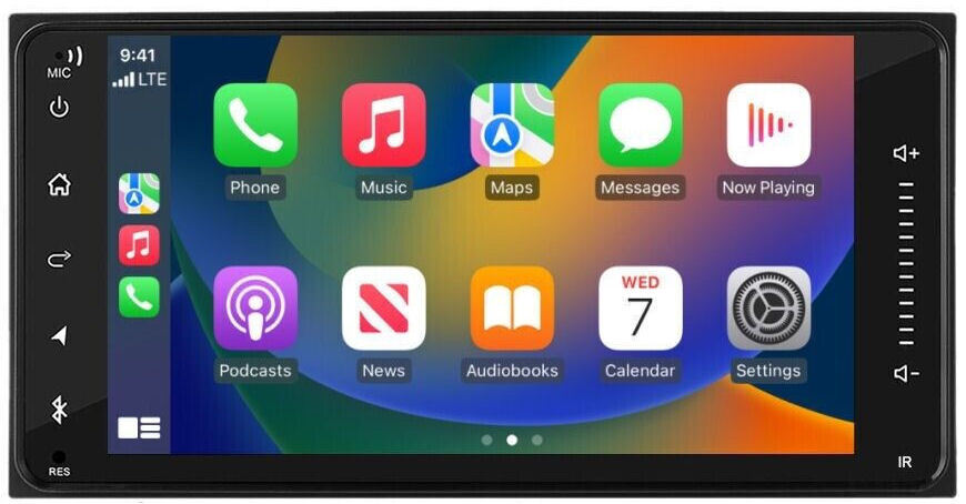 for Kluger 2003-2006 GPS WIRELESS APPLE CARPLAY ANDROID AUTO CAMERA HEAD UNIT
