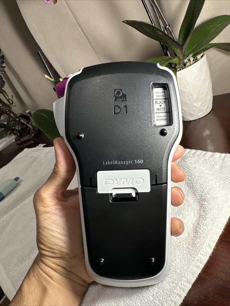 Dymo Label Manager 160 Hand Held Label Maker Battery Use Only TESTED Working