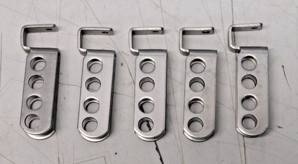 Derby Steel Guitar QTY 5 Replacement Stainless Bell Crank Pull Bars