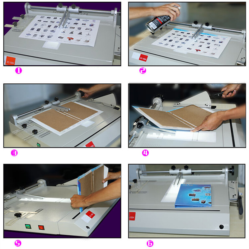 Pro A3 Size Hard Cover Case Maker Desktop Hardback Hardbound Making Machine