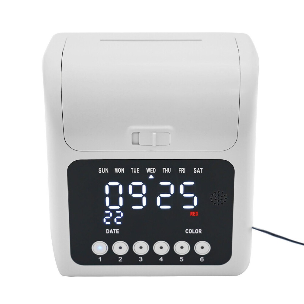 Calculating Time Clock Bundle Attendance Punch Time Clock Employee w/ 50 Cards