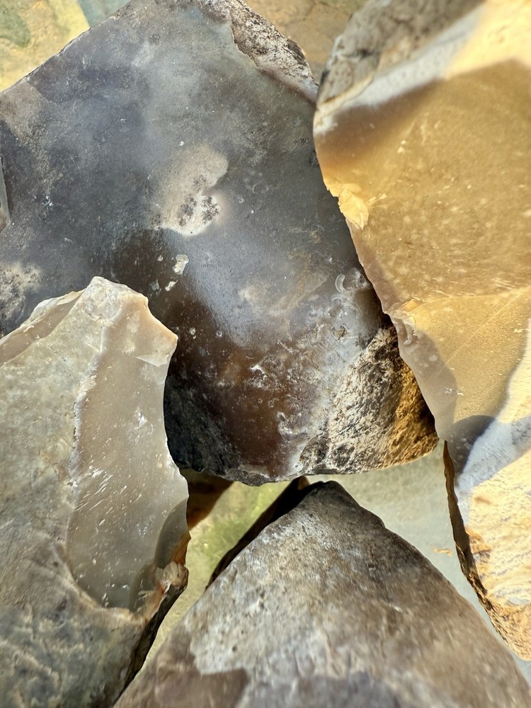 10Pc=18# HIGH QUALITY Central TX Comanche County Chert/Flint~for Flint Knapping