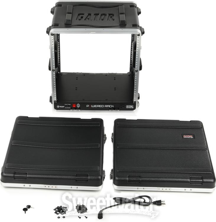Gator GRR-10PL-US Powered Rolling Rack Case