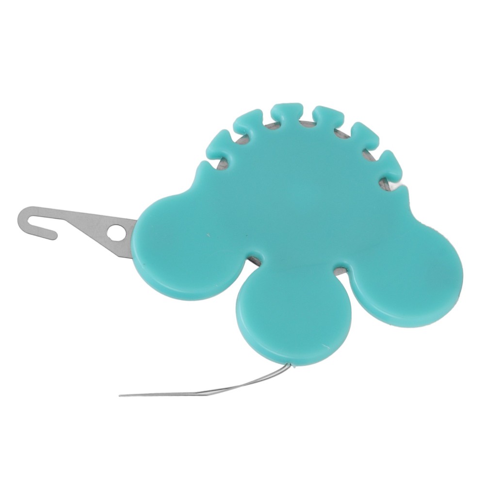 4 In 1 Needle Threader Wear Resistant Material Sewing Needle Threader(Blue )