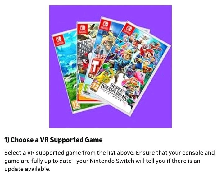 🎮 ⭐ Orzly VR Headset for Nintendo Switch & OLED – Adjustable Lens Black