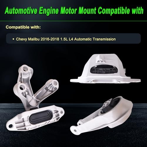 Engine Motor Mount Compatible with Malibu 2016-2018 1.5L L4 Automatic