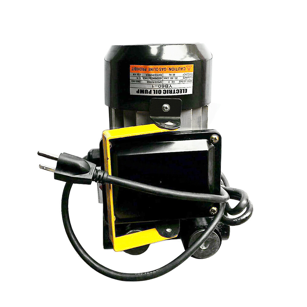 110V AC Self Priming Electric Oil Transfer Change Pump Fuel Diesel Cast Iron US