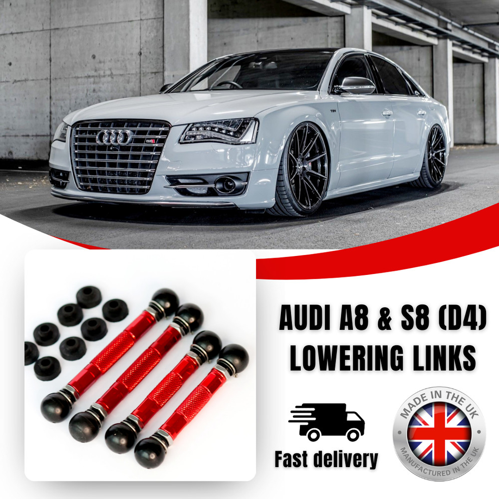 AUDI S8 LOWERING EVOLUTION LINKS KIT A8 D4 (PRECISION ADJUSTMENT) MODULE