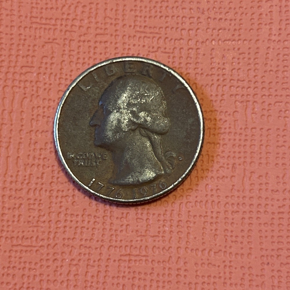 1776-1976 Bicentennial Quarter Errors no clad layer filled mint mark