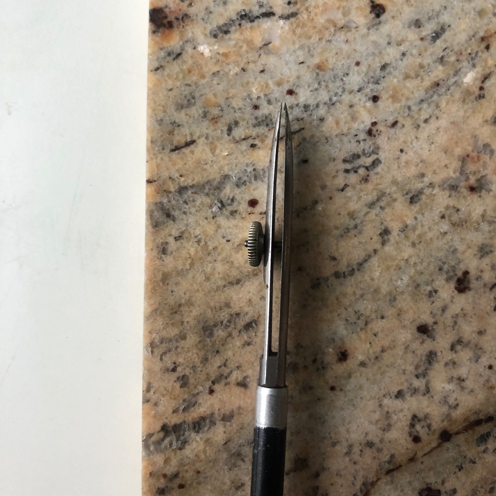 Vintage Metal Drafting Ruling Pen / Drafting Tool w/ Mini Compass