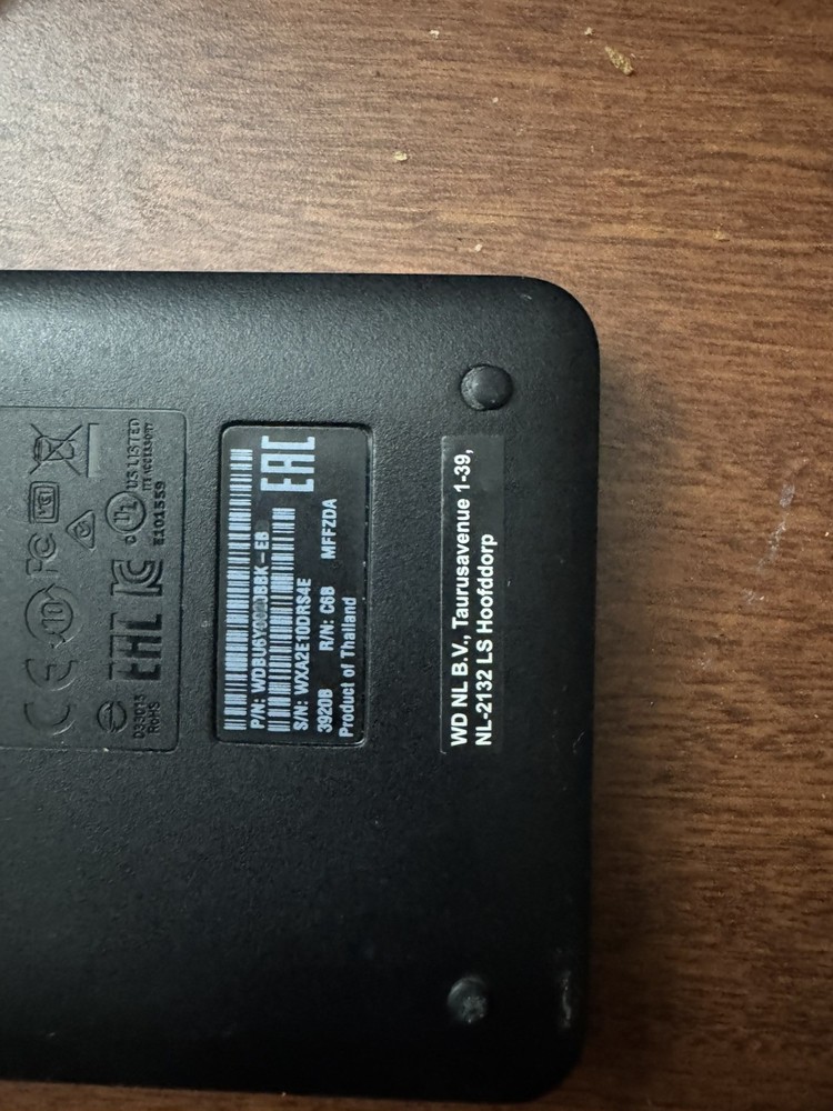 WD Elements Portable Hard Drive 1TB