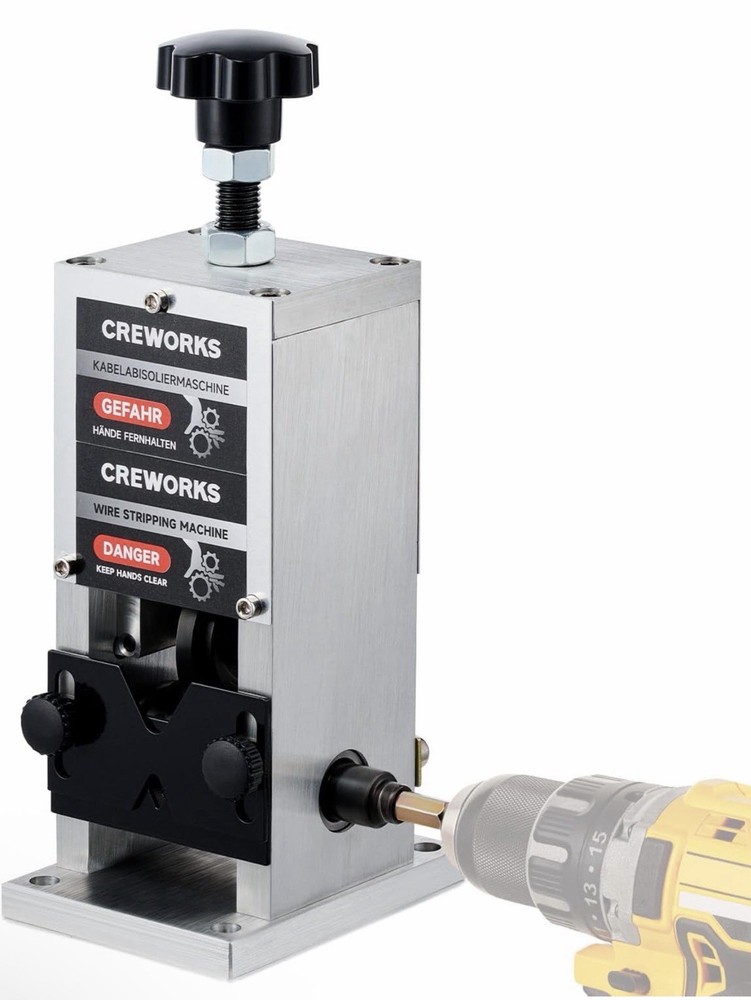 Manual Wire Stripper Machine Copper Cable Stripping Tool Scrap 0.06–1in