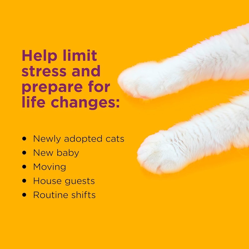 Savings Kit: 2 Cat Calming Diffusers & 2 Refills; Cat Pheromones Help Anxiety...