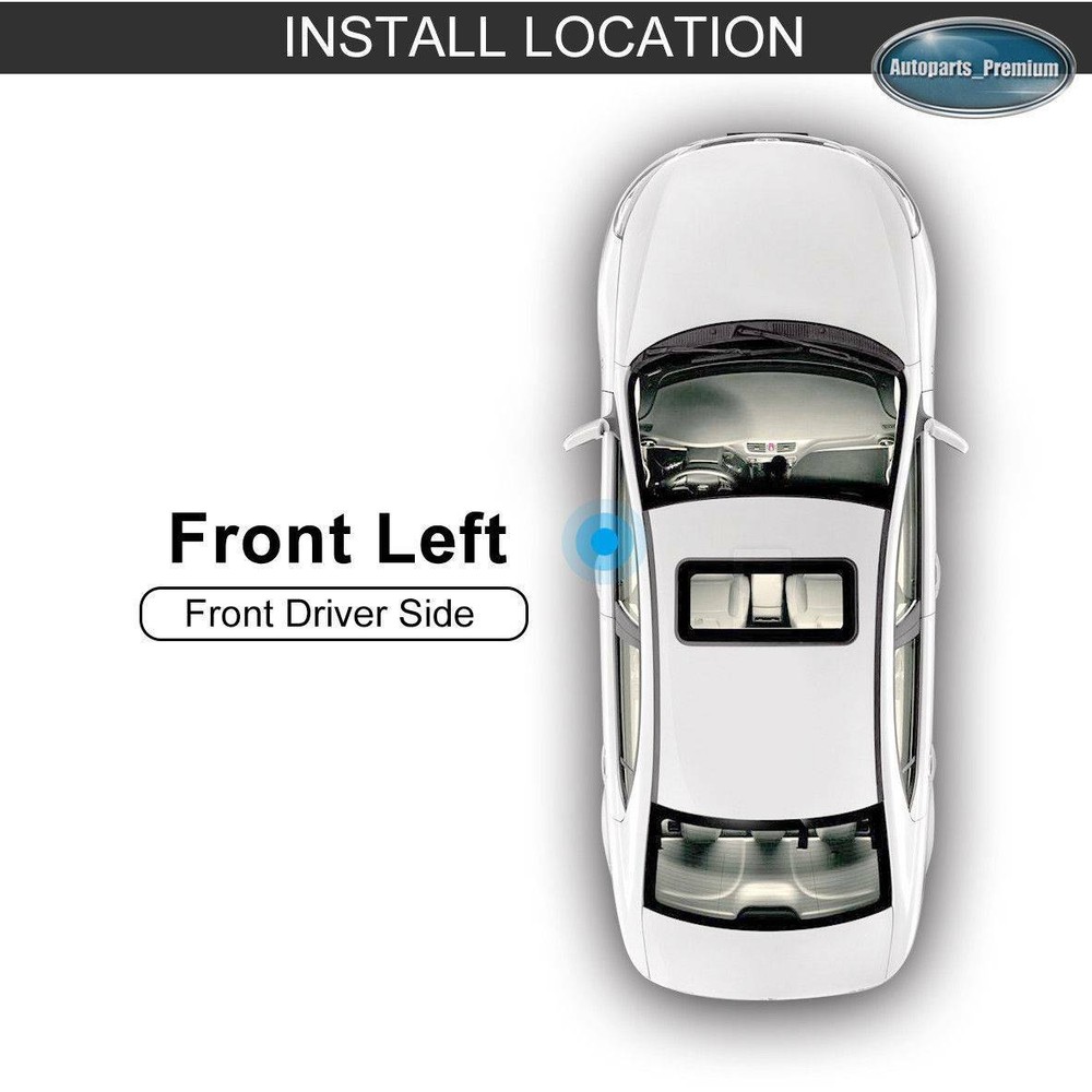 Power Window Regulator with Motor 2pins for Mazda 3 2004-2009 Front Driver Side