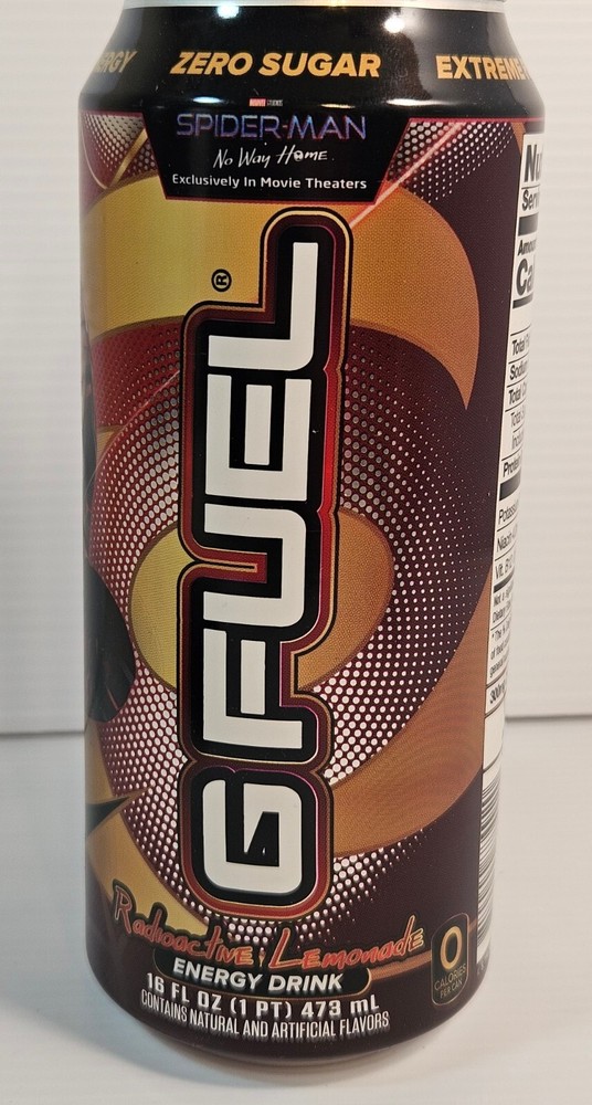 Spiderman No Way Home Energy Drink Can - Empty