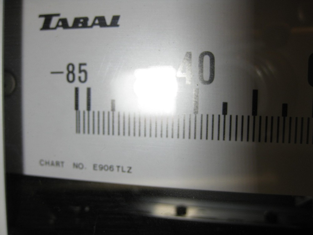TABAI Chart Recorder Chart# E906TLZ Type T Class 0.5