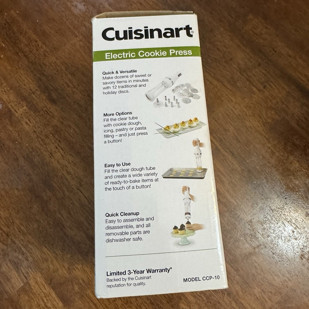 Cuisinart Electric Cookie Press CCP-10