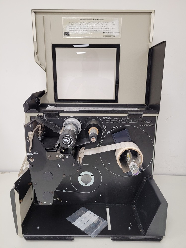 Zebra Model 110 XiIII Plus Thermal Label Printer Lab