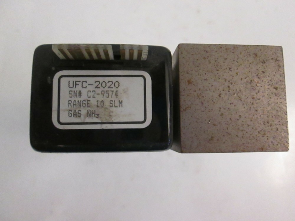 Unit UFC-2020 Mass Flow Controller, NH3, 10 SLM, 1/4" MVCR, Used