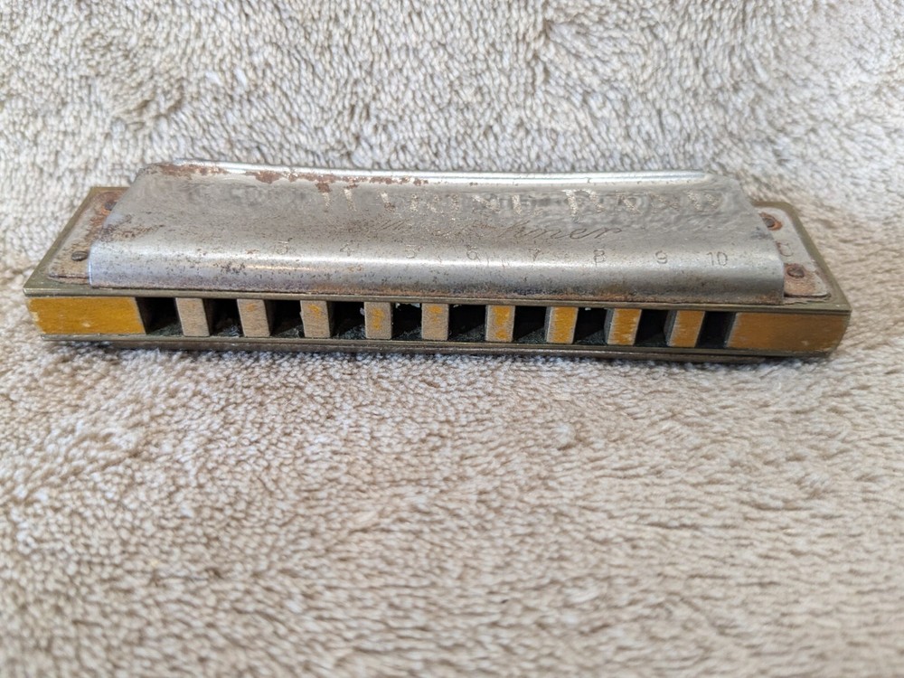 Vtg M. Hohner Marine Band Harmonica