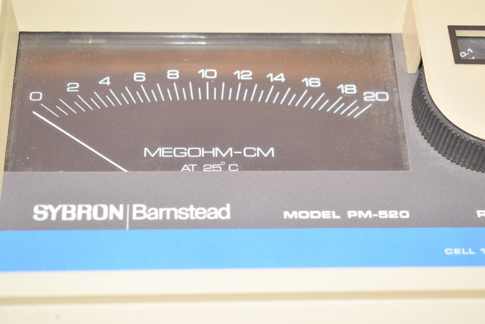 NEW Sybron Barnstead MEGOHM-CM PM-520 Purity Meter Controller