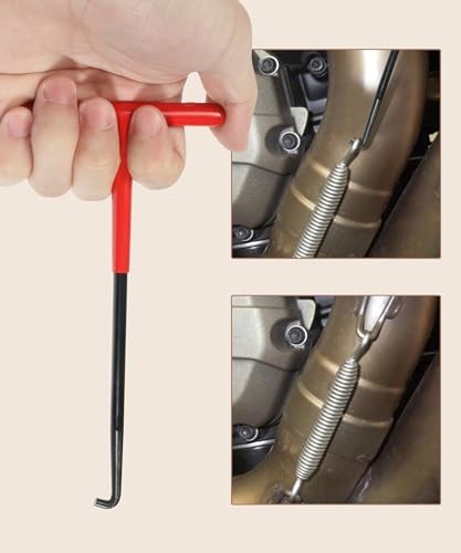 Motorcycle Exhaust Spring Puller Tool,Car Accessories T Handle Exhaust Spring