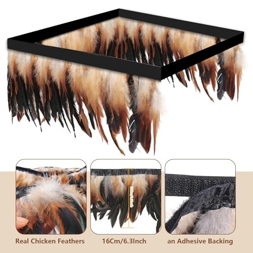 6.5FT Feathers for Chick Brooder Heating Plate,Warm and Secure As 1Pcs 6.5FT